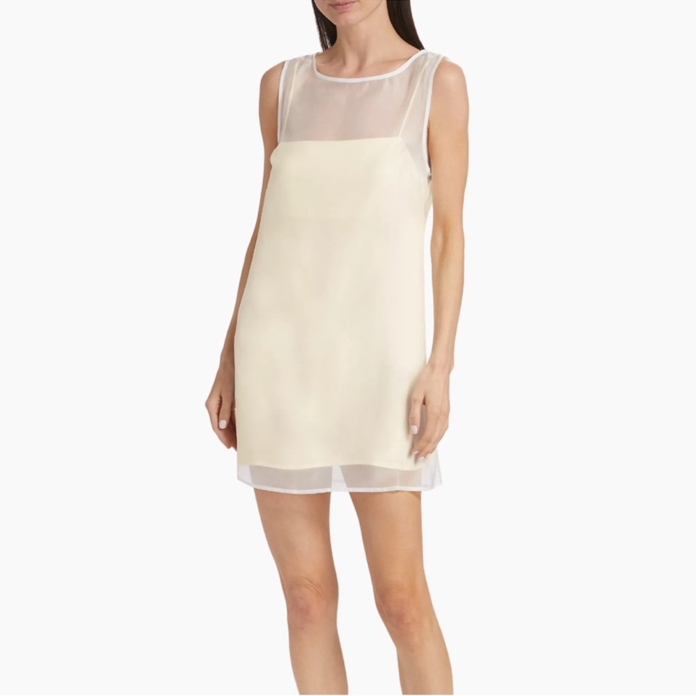 Reformation organza slip dress Vina Mini